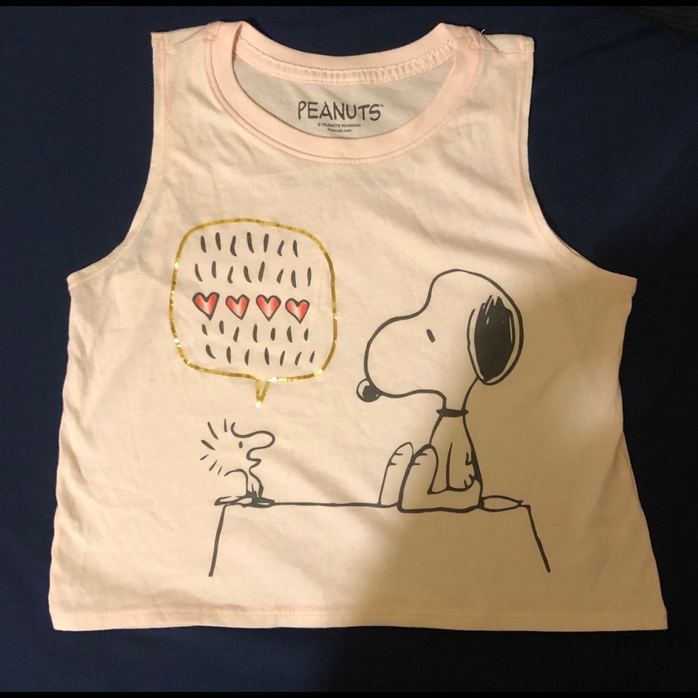 Snoopy Peanuts Crop Top